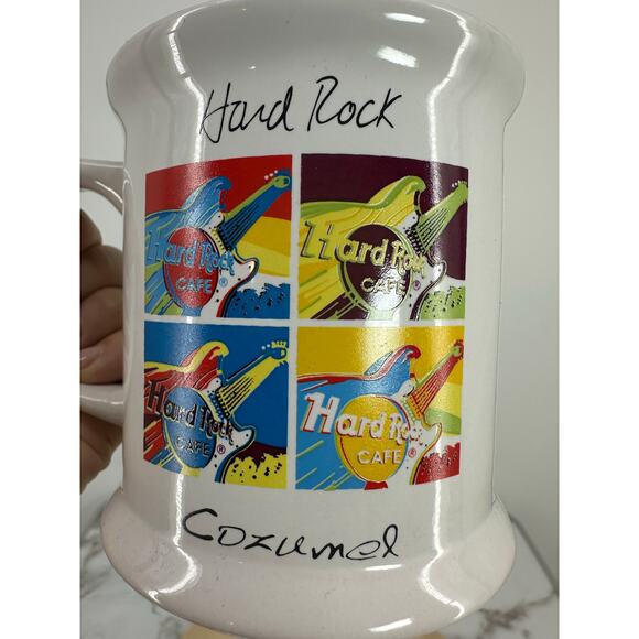 Hard Rock Cafe Cozumel Coffee Mud Pop Art Design Caribbean Island - Picture 2 of 5
